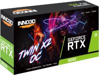 INNO3D RTX3050 Twin x2 8GB 128Bit GDDR6 -LHR 3xDP+HDMI Ekran Kartı - 1